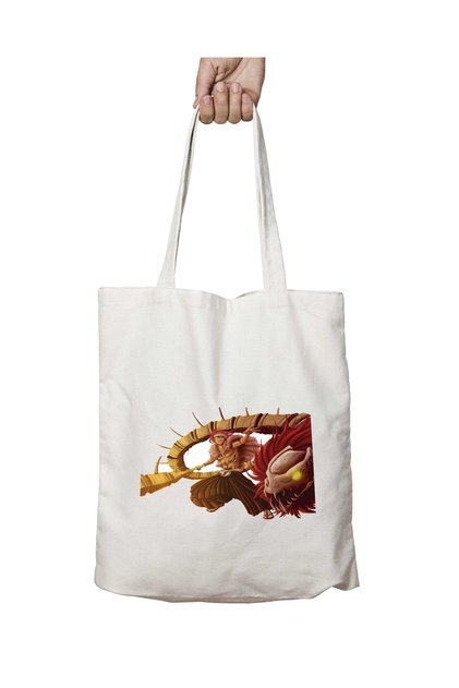Abarai Renji Two Sides Permanent Washable School Beach Shoulder Cloth Bag