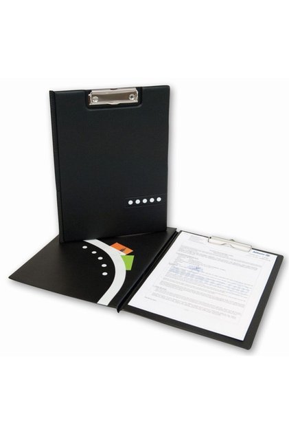 A4 PVC Double Color Luxury Covered Secretary Block Tray (100 Sheets)