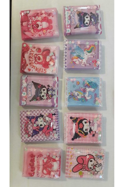 ATLAS TOYS Mini Sulu Sticker Defter 120 Stickerlı Melodi Defter 10