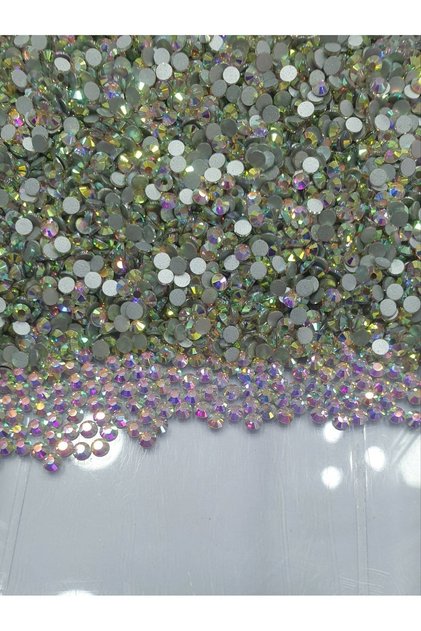 ss12 AB Crystal Gluing Stone (25 Gr - 1200 Pieces)