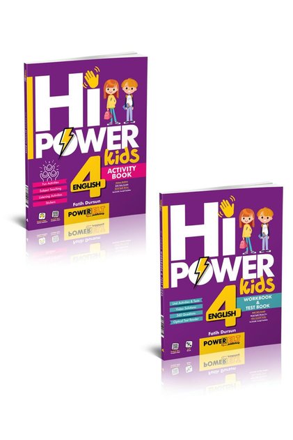 4. Sınıf Hi! Power Kids İngilizce (2 KİTAP)