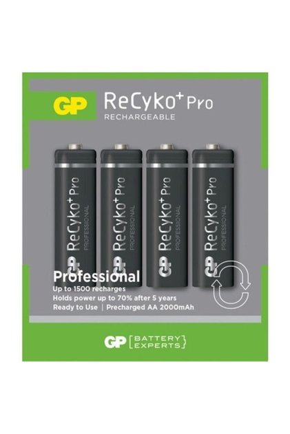 Recyko+pro (hazır Şarjlı Pil) Ni-mh Aa 2000 Mah Şarjlı Kalem Pil