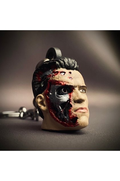 Terminator Arnold Schwarzenegger Figür Anahtarlık