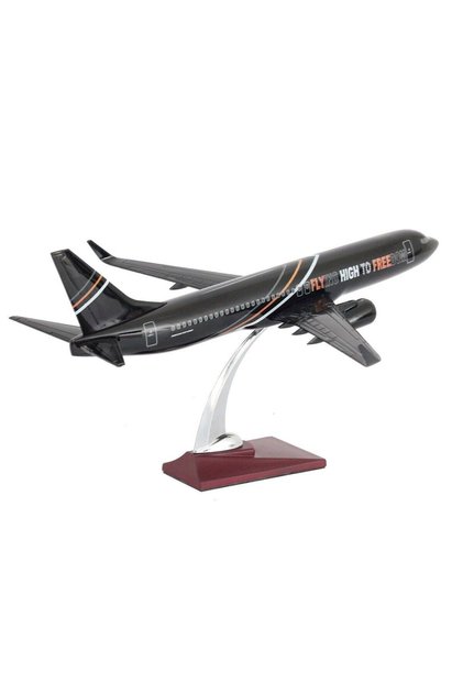 Boeing 737-800 1/100 Ölçek FHTF 2 Sloganlı Model Uçak