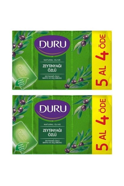 Shower Soap Olive Oil Essence 5*150 Gr X 2 Packs