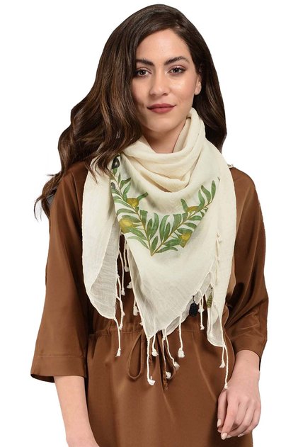 Olive Square Shawl