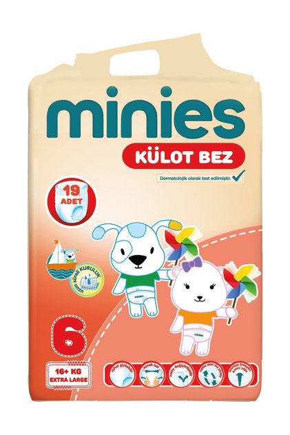 Bez 6 Beden 19 Adet Extra Larg