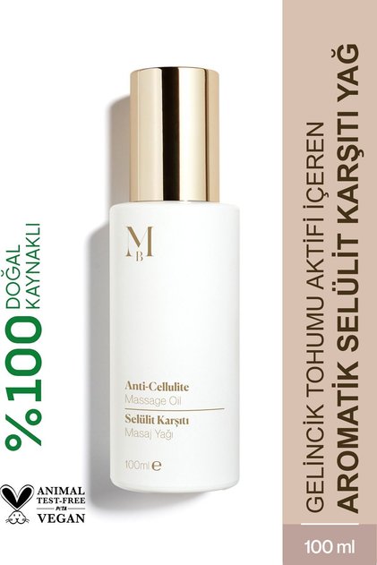 Selülit Karşıtı Masaj Yağı 100 Ml