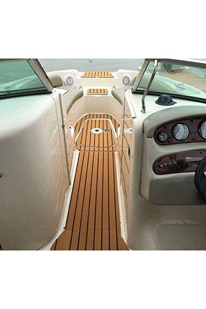 ELBE Marine Suni Teak Zemin Kaplama (decking Sheet) 120x240 Cm