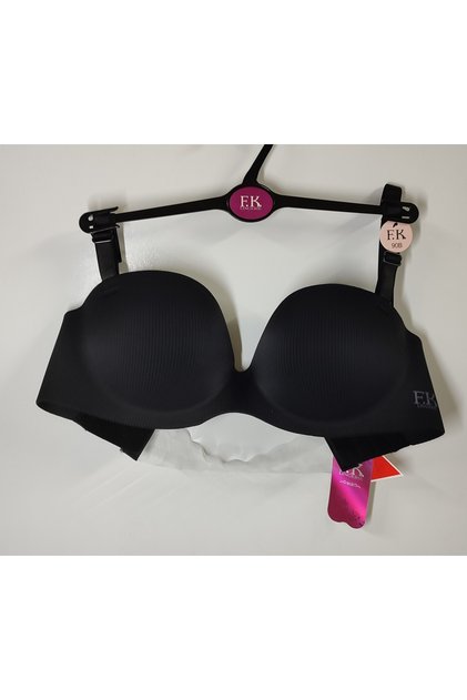 Fk Strapless and Unassisted Laser Cut Bra - Transparent Adjustable Back Underwire, No Padding