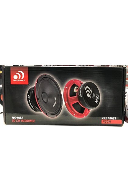 Massive Ms-m8j 400watt 150rms 20cm Midrange 2 Adet - Fiyatı, Yorumları