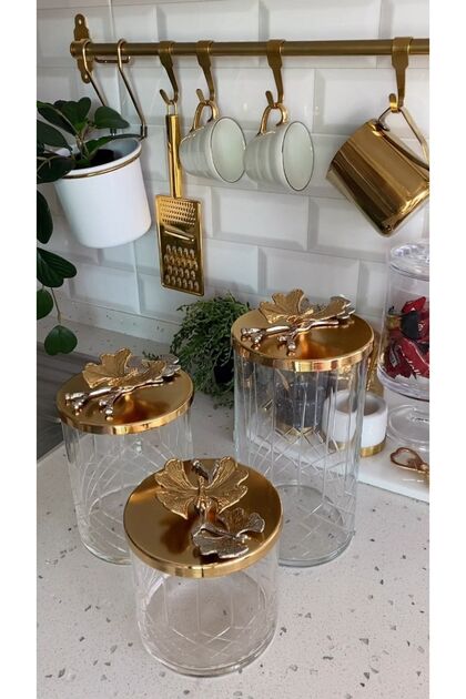 Transparent Spice Bowl with Butterfly Detail