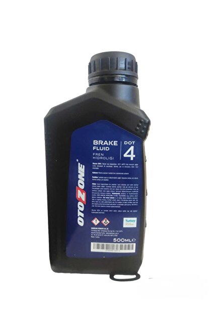 Lubex OTOZONE HİDROLİK FREN YAĞI DOT4 500 ML - Fiyatı, Yorumları