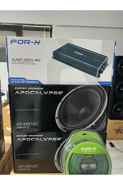 Genel Markalar ARNOLD 81AC 20CM MİDRANGE SES SİSTEMİ - Fiyatı