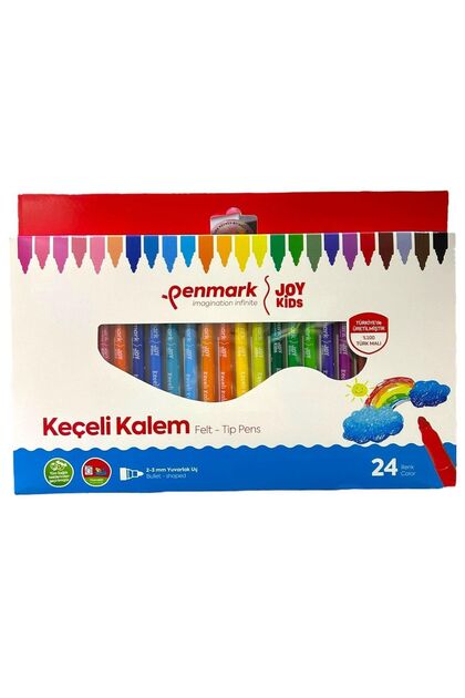 Süper Yıkanabilir Keçeli Kalem 24 Lü Set 8683181708204 Hs-705-24 709709