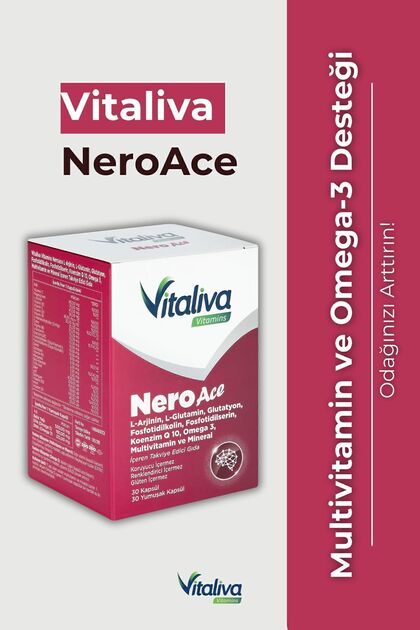 Vitaliva Vitamins Neroace 30 Kapsül Multivitamin Ve Mineral 30