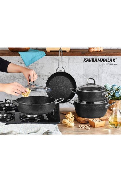 Platin Kulp Black Fiesta 7 Parça Set