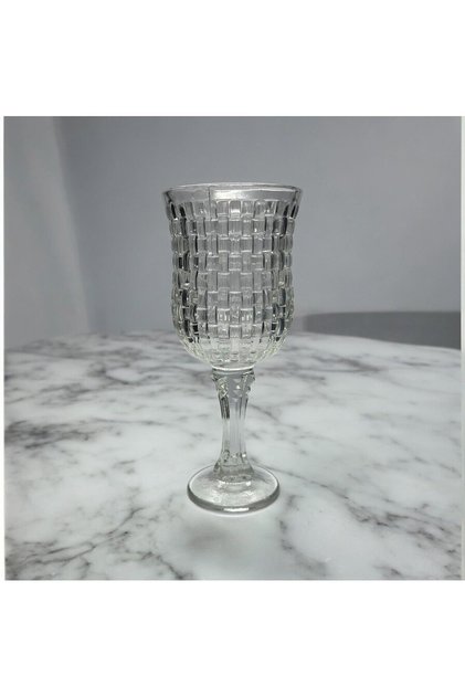 Rayan Sofia Footed Coffee Side Water Glass Set of 6