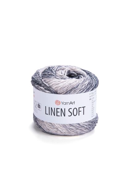 Yarnart Soft Linen Seasonal Blouse, Cardigan Knitting Yarn - 7406