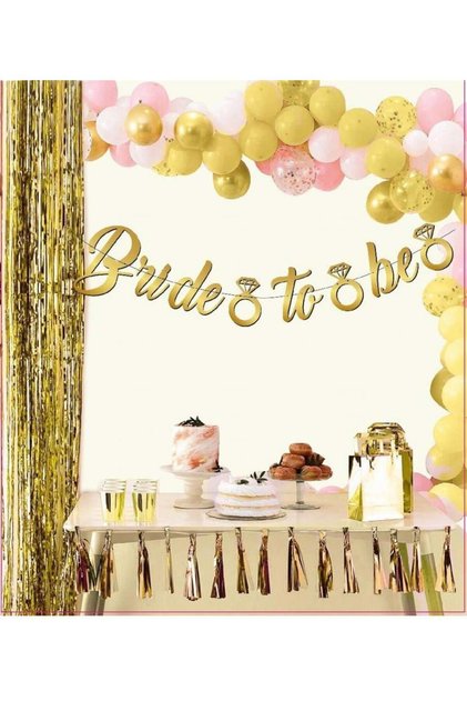 ΠΑΝΕΡΑΜΑ ΚΑΛΙΓΡΑΦΙΑΣ ΜΕ ΧΡΥΣΗ ΓΡΑΦΗ "BRIDE TO BE "
