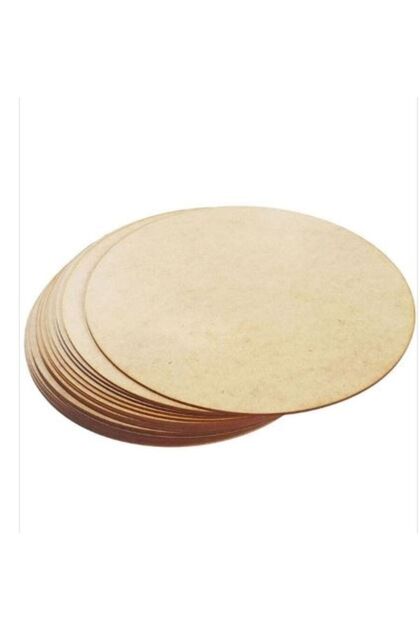 Supla Mdf 36 Cm Diameter 4 Pieces --3mm Thickness Raw Mdf