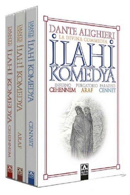 Ilahi Komedya Seti 3 Kitap Takım Özel Kutulu Dante Alighieri Altın Kitaplar