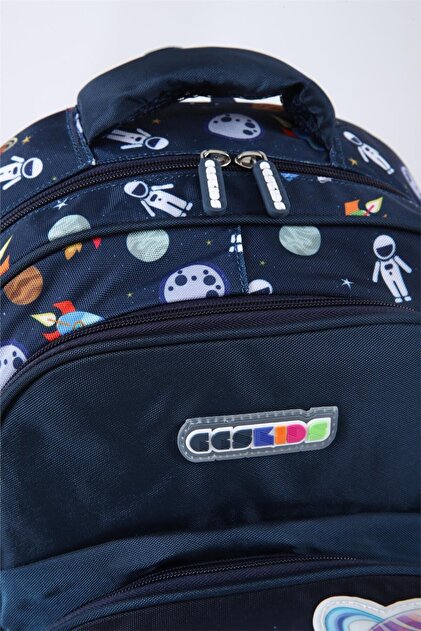 ÇÇS Ki̇ds Children's Planet Patterned School Bag- Trendyol