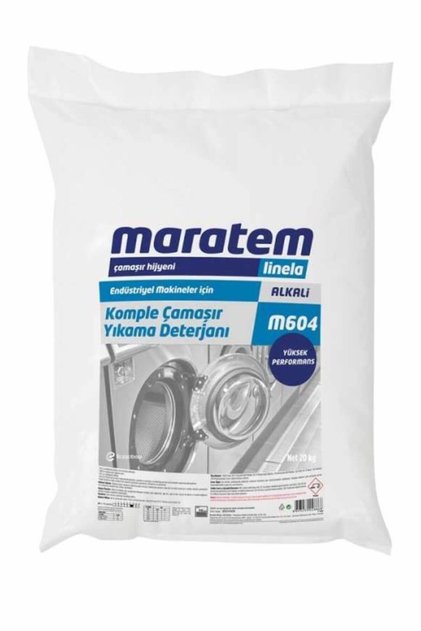 Maratem M604 Komple Yıkama Çamaşır Deterjanı Yüksek Performanslı 20kg