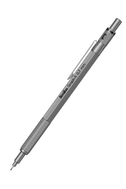 0.7 Metal Gri Versatil Mekanik Uçlu Kalem Graph-x