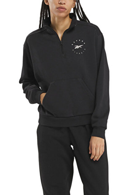 Reebok LUX OVERSIZED HOODIE Siyah Kadın Sweatshirt - Fiyatı, Yorumları