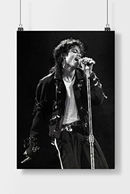 Luna Marissa Michael Jackson Poster - Çerçevesiz Parlak Kağıt