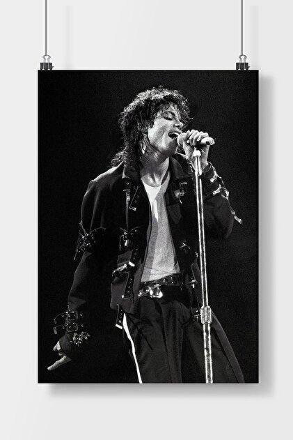 Luna Marissa Michael Jackson Poster - Çerçevesiz Parlak Kağıt