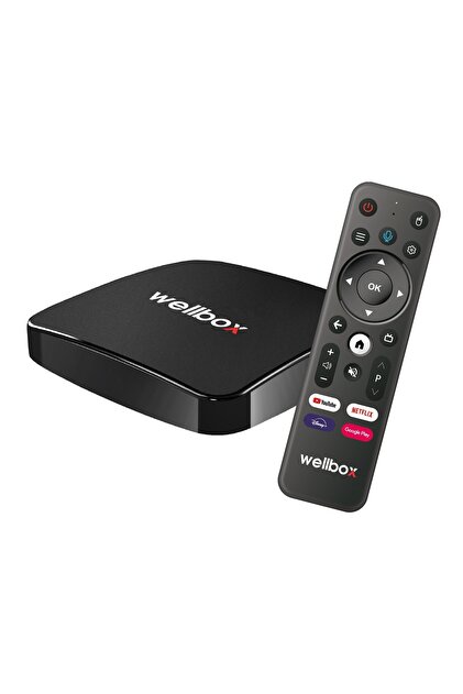 wellbox Max3 Android Tv Box Android 12 Sesli Komut 2gb Ram 16GB