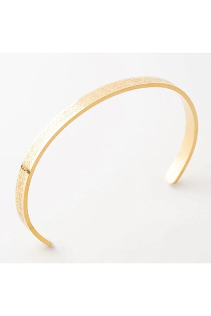 Ayetel Kursi Written Stainless Adjustable Men's / Women's Steel Bracelet