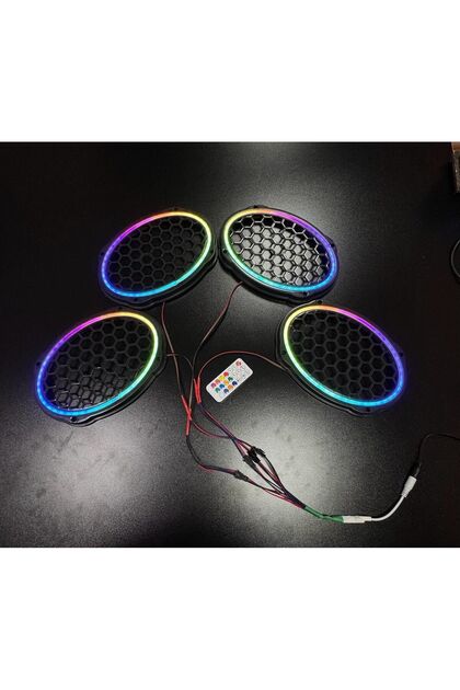 POZART AUDİO SYSTEMS Piksel Neon Ledli Oval 6*9 Hoparlör Midrange