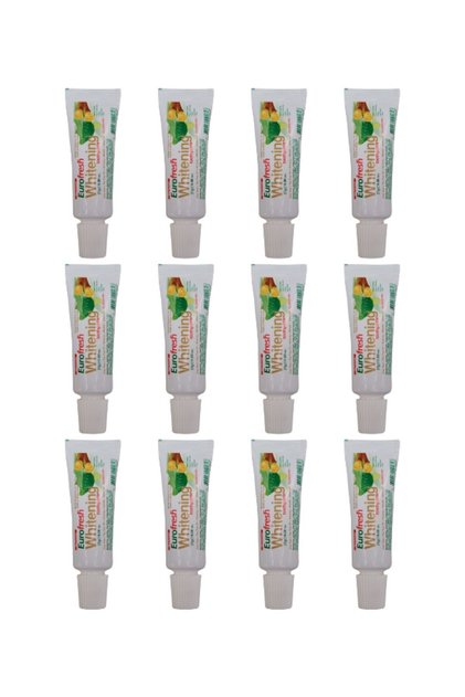 Eurofresh Misvaklı Diş Macunu 25 gr (12 Adet)