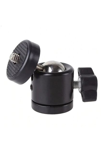 Tripod Slr Kamera Ve Ring Light Için 360 Derece Dönebilen Metal Mafsal Aparatı Ve Akseskur