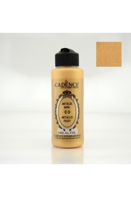Altın Renk Metalik Boya 120ml (200)