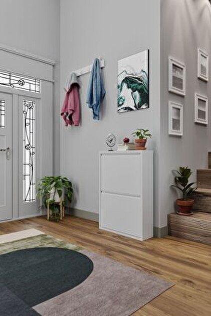IKEA Trones Plastik Ayakkabılık - Ayakkabı Dolabı - Beyaz - Fiyatı