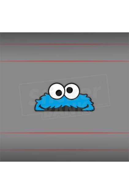Car Sticker Cookie Monster Sticker