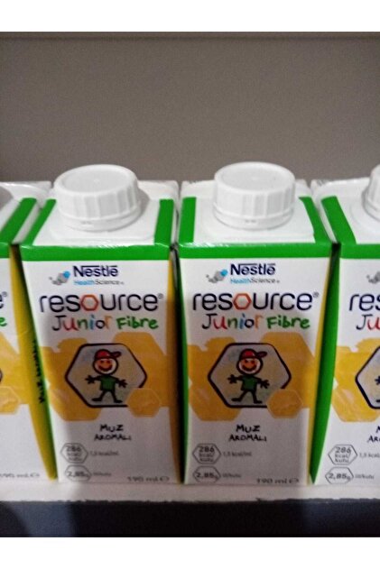 resource junior fibre muz aromalı 24 adet koli halinde