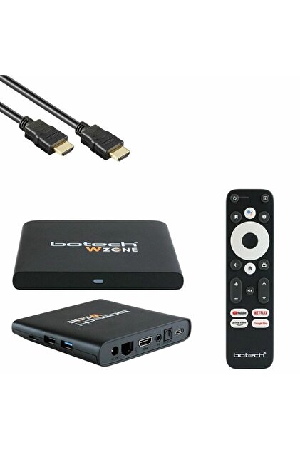 BOTECH'S Botech Wzone 4k Android Tv Box - Fiyatı, Yorumları