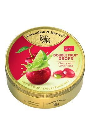 Cavendish & Harvey Siyah Frenk Üzümü Ve Elma Aromalı Şeker 175 gr