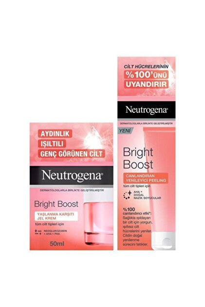 Neutrogena Bright Boost Nemlendirici Jel Krem 50 ml Canlandırıcı