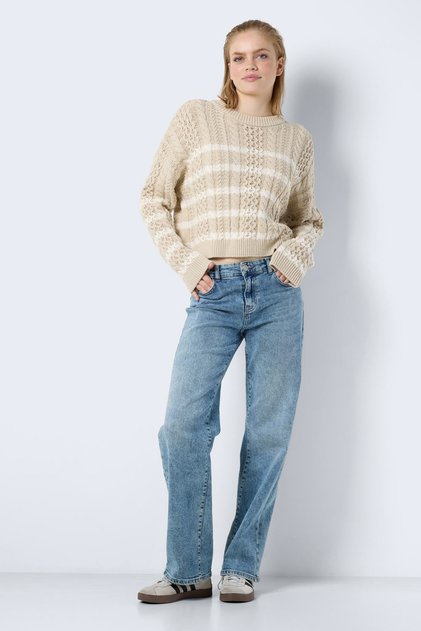 Sweatshirt Damen / Mädchen Oatmeal