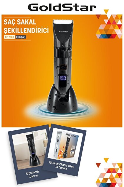 GoldStar St-7008 Cengaver Saç Ve Sakal Şekillendirici - Fiyatı