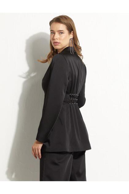 Jacket Trousers Double Suit Black