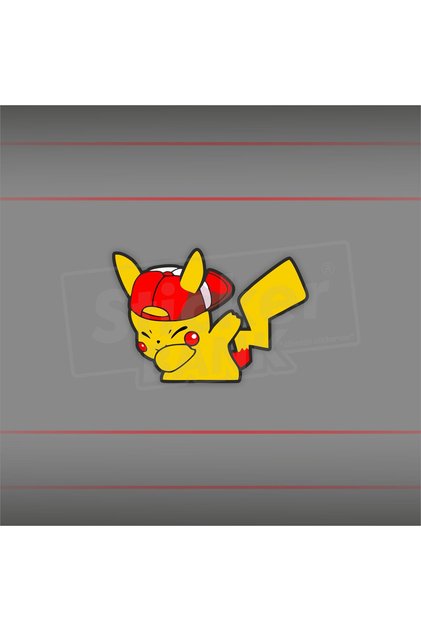 Araba Sticker Pikachu-2 Sticker