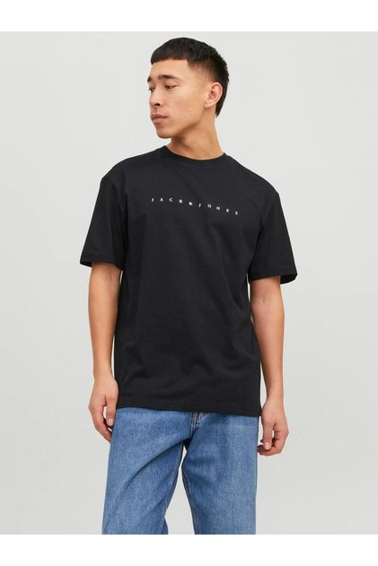 JACK&JONES12234746 ON JACK&JONES WRITTEN 0 COLLAR SHORT SLEEVE TSH