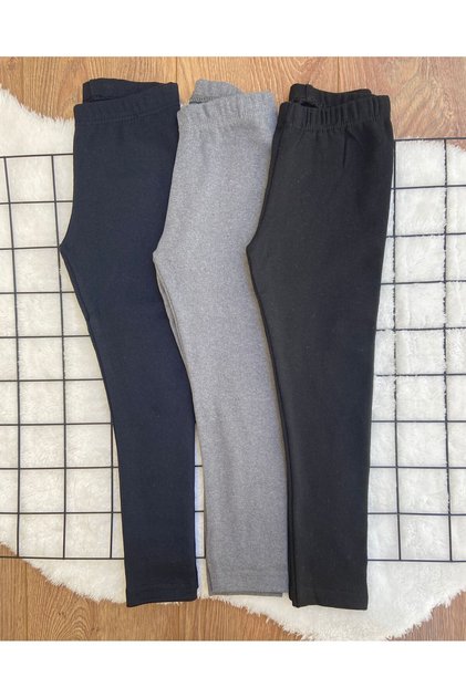 Children's Tights Underwear Set of 3 with Ribbed Interior